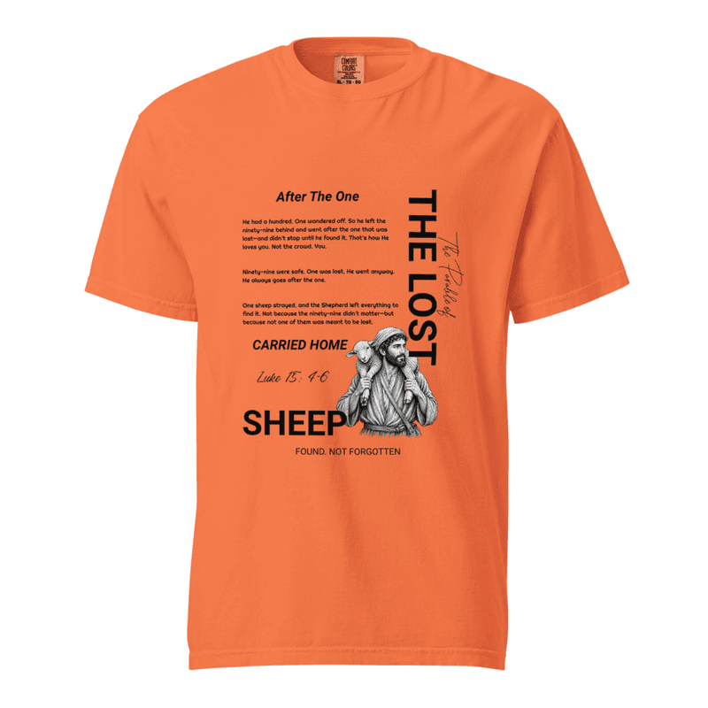 The Lost Sheep — Burnt orange