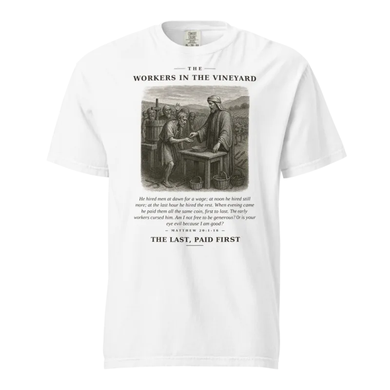 Workers In The Vineyard — White